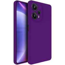 Θήκη Silky And Soft για Xiaomi Poco F5 - Βαθύ Μωβ