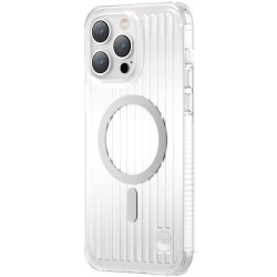 Kingxbar PQY Go Out Μαγνητική Θήκη για iPhone 14 Pro Max - Ασημί