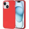 Θήκη σιλικόνης TPU Ultra Slim 0.3mm soft mat για iPhone 15 Plus - Κόκκινο