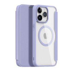 Dux Ducis Skin X Pro Wallet για Apple iPhone 15 Pro Max - Μωβ