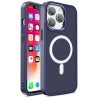 Θήκη Armored Magnetic back cover για IPhone 13 Pro Max - Μπλε