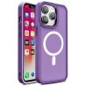 Θήκη Armored Magnetic back cover για iPhone 13 Pro - Μωβ