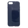 Θήκη σιλικόνης Carbon Fiber για iPhone 6/6s - Μπλε Σκούρο Θήκη σιλικόνης Carbon Fiber για iPhone 6/6s - Μπλε Σκούρο