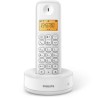 Philips D1601W Ασύρματο Τηλέφωνο - Λευκό