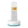 Philips D1601T Ασύρματο Τηλέφωνο - Λευκό / Πράσινο