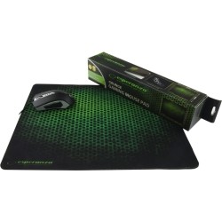 Esperanza Grunge Gaming Mouse Pad Large 440mm - Μαύρο / Πράσινο
