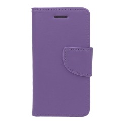 Θήκη flip με υποδοχή καρτών και δυνατότητα STAND για Apple iPhone 15 Pro Max- Βιολετί
