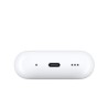 Apple AirPods Pro (2nd Generation) (USB‑C) In-ear Bluetooth Handsfree - Λευκό κάτω όψη με έμφαση στην θύρα φόρτισης