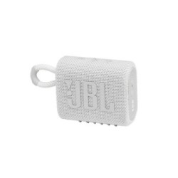 JBL GO 3 Αδιάβροχο Ασύρματο Ηχείο 4.2W - Λευκό μπροστα οψη