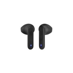 JBL Wave Flex Bluetooth Ασύρματα Ακουστικά με Θήκη Φόρτισης - Μαύρο ακουστικα πισω οψη