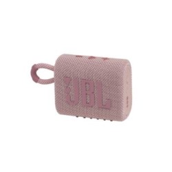 JBL GO 3 Αδιάβροχο Ασύρματο Ηχείο 4.2W - Ροζ μπροστα οψη