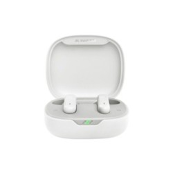JBL Wave Flex Bluetooth Ασύρματα Ακουστικά με Θήκη Φόρτισης - Λευκό ακουστικα και θηκη 2