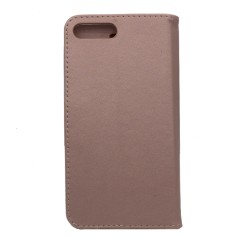 Θήκη flip με υποδοχή καρτών και δυνατότητα STAND για iPhone 7 Plus / 8 Plus - Ροζ Χρυσό