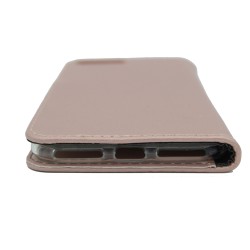 Θήκη flip με υποδοχή καρτών και δυνατότητα STAND για iPhone 7 Plus / 8 Plus - Ροζ Χρυσό