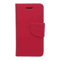 Θήκη flip με υποδοχή καρτών και δυνατότητα STAND για iPhone 7 Plus / 8 Plus - Μπορντό