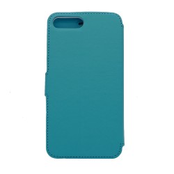 Θήκη flip με Call Display και STAND για iPhone 7 Plus / 8 Plus - Γαλάζιο
