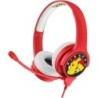 OTL Pokémon Pikachu Παιδικά Ενσύρματα On Ear Ακουστικά με Μικρόφωνο - Κόκκινο