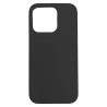 Θήκη σιλικόνης TPU Ultra Slim 0.3mm soft mat για iPhone 15 - Μαύρο