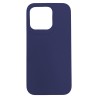Θήκη σιλικόνης TPU Ultra Slim 0.3mm soft mat για iPhone 15 - Σκούρο Μπλε