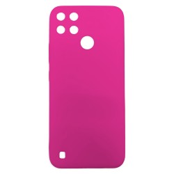 Θήκη σιλικόνης TPU Ultra Slim 0.3mm soft mat για Realme C21 - Φούξια