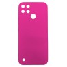 Θήκη σιλικόνης TPU Ultra Slim 0.3mm soft mat για Realme C21 - Φούξια