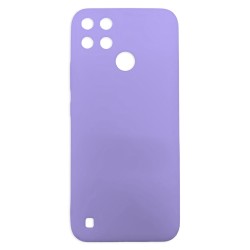 Θήκη σιλικόνης TPU Ultra Slim 0.3mm soft mat για Realme C21 - Βιολετί