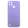 Θήκη σιλικόνης TPU Ultra Slim 0.3mm soft mat για Realme C21 - Βιολετί