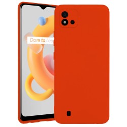 Θήκη Silky And Soft για Realme C11 2021 - Πορτοκαλί