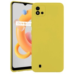 Θήκη Silky And Soft για Realme C11 2021 - Κίτρινο