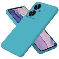Θήκη Silky And Soft για Realme C55 - Τιρκουάζ