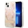 Guess Liquid Glitter Paisley Gold Collection Θήκη προστασίας από σιλικόνη – iPhone 14 Plus (Gold)