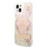 Guess Liquid Glitter Paisley Gold Collection Θήκη προστασίας από σιλικόνη – iPhone 14 Plus (Gold)
