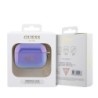 Guess "4G Logo Collection" Charm Θήκη προστασίας απο Σιλικόνη για Apple Airpods Pro με χρυσό κρεμαστό στολίδι (Iridescent Purple