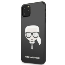 Karl Lagerfeld Back Cover Θήκη Σιλικόνης για iPhone 11 Pro Max - Μαύρο