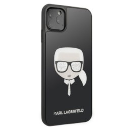 Karl Lagerfeld Back Cover Θήκη Σιλικόνης για iPhone 11 Pro Max - Μαύρο