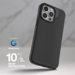 Zagg Snap Back Cover Θήκη από Γραφένιο για iPhone 15 Pro Max με MagSafe - Μαύρο