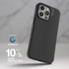 Zagg Snap Back Cover Θήκη από Γραφένιο για iPhone 15 Pro Max με MagSafe - Μαύρο