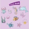 HoloToyz: Majestic Mermaid AR Wall Decals Αυτοκόλλητο Τοίχου
