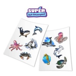 HoloToyz: Super Sea Creatures Augmented Reality Αυτοκόλλητα