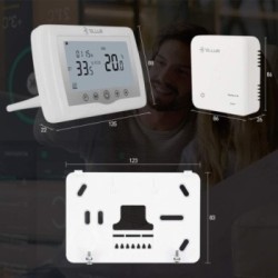 Tellur Smart Ψηφιακός Θερμοστάτης με WiFi - Λευκό