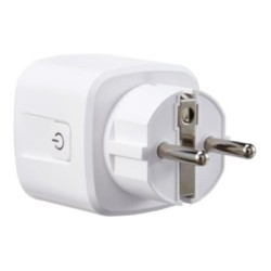 Tellur Smart WiFi Εξωτερική Πρίζα Ρεύματος WiFi με Διακόπτη - Λευκό