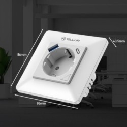 Tellur Smart Πρίζα - Λευκό
