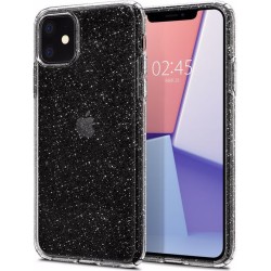 Θήκη Spigen Liquid Crystal Glitter για Apple iPhone 11 - Crystal Clear