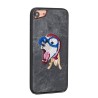 Θήκη back cover handmade σκύλος πλεκτός για iPhone 6/6S Plus - Γκρι