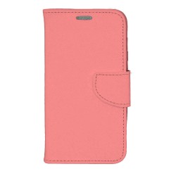 Θήκη flip με υποδοχή καρτών και δυνατότητα STAND για Xiaomi Note 12 Pro 4G - Σομόν