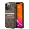 Guess "4G Logo Collection" Printed Stripe Θήκη προστασίας από δερματίνη – iPhone 13 Pro Καφέ Guess "4G Logo Collection" Printed Stripe Θήκη προστασίας από δερματίνη – iPhone 13 Pro Καφέ