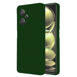 Θήκη Silky And Soft για Xiaomi Poco X5 5G / Redmi Note 12 5G - Σκούρο Πράσινο