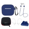 Silicone Case Set Holder για Apple AirPods 3 - Μπλε