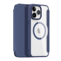 Dux Ducis Skin X Pro Wallet για Apple iPhone 15 Pro - Σκούρο Μπλε