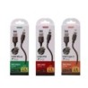 WK WDC-092 Regular Cable USB-A to micro USB 1m - Λευκό